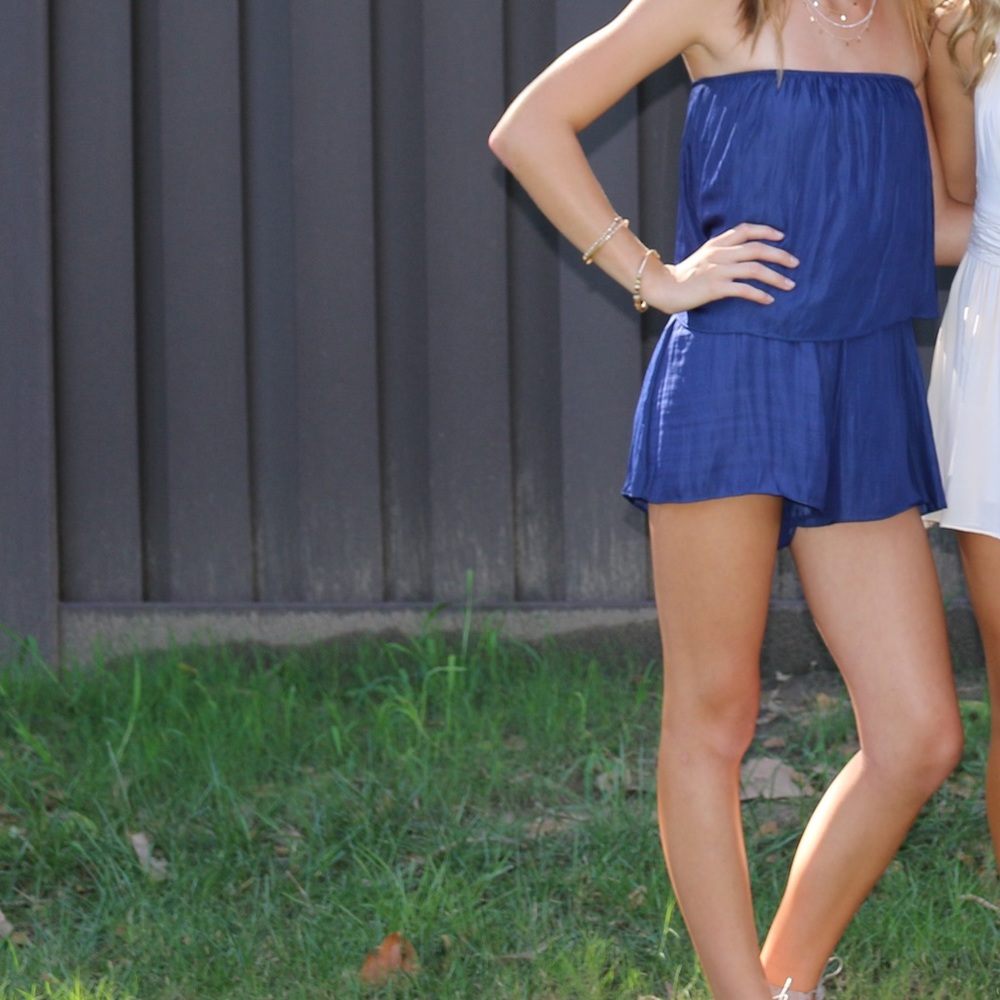 navy jumpsuit